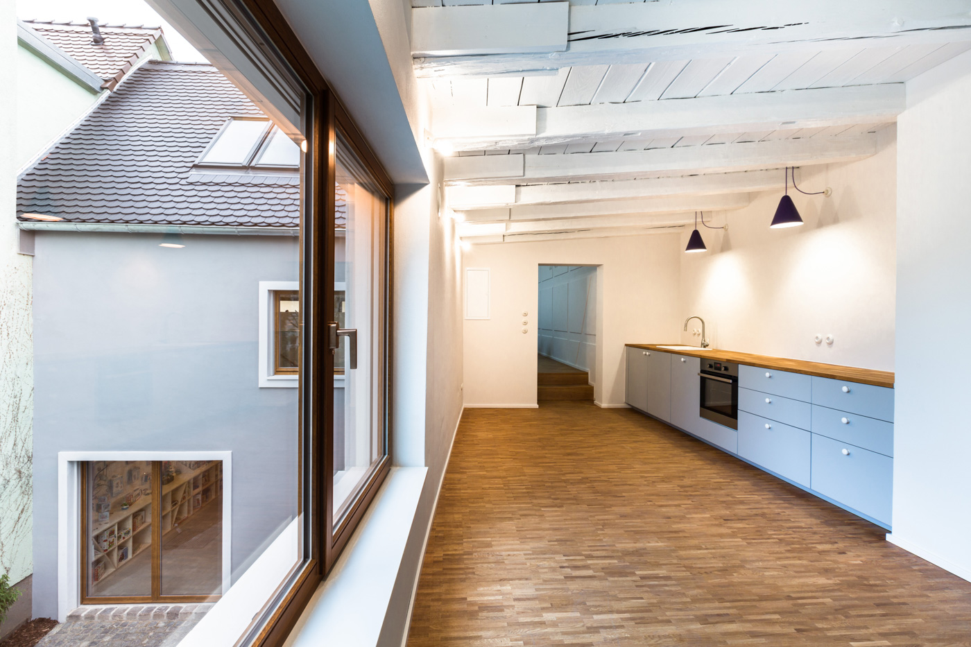 Einfamilienhaus in Telgte: Perspektive von Süden