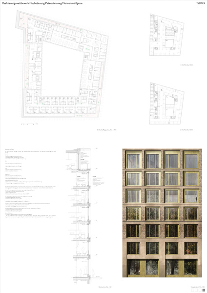 Wettbewerbszeichnungen: Blatt 4